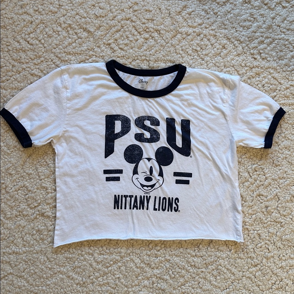 Penn State Short Sleeve Cropped Tshirt